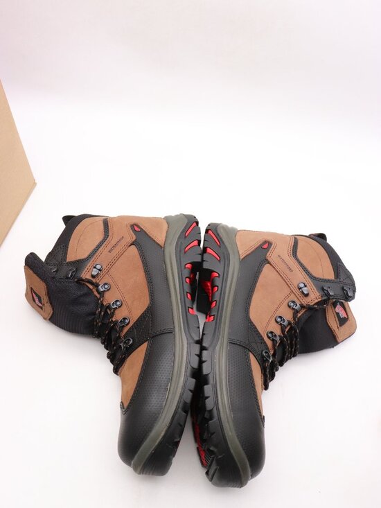 Red Wing Tradesman Men\'s Size 13 D Waterproof Side Zip Work Boots Brown Black main image 8